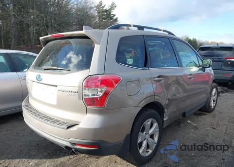 2016 Subaru Forester 2.5I Limited из США, поврежденный, VIN JF2SJARC9GH448811